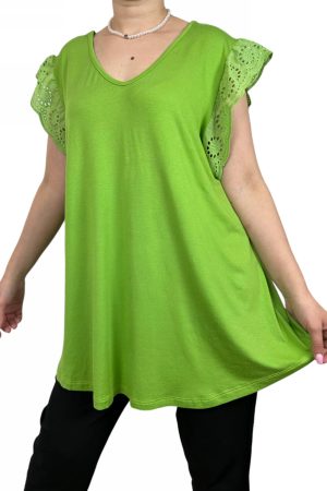 Μπλούζα με δαντέλα στα μανίκια<br/><small class="dmm_sku">Κωδικός προϊόντος: 4979</small>