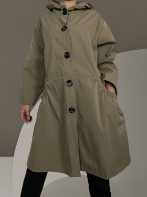 Καπαρτίνα με τσέπες<br/><small class="dmm_sku">Κωδικός προϊόντος: 5985-καφε</small>