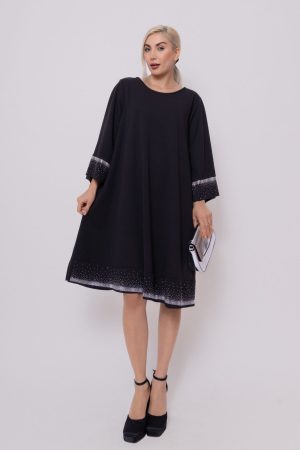 ΦΟΡΕΜΑ ΜΕ ΣΤΡΑΣ<br/><small class="dmm_sku">Κωδικός προϊόντος: 7106-μαυρο</small>