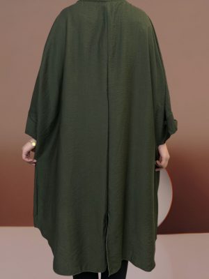 Μπλούζα plus size με μανίκια νυχτερίδας<br/><small class="dmm_sku">Κωδικός προϊόντος: 7426-λαδι</small>