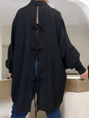 Πουκάμισο με φιόγκους στο πίσω μέρος