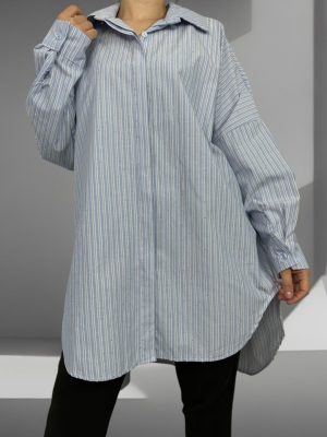 Oversized πουκάμισο με τρουκς
