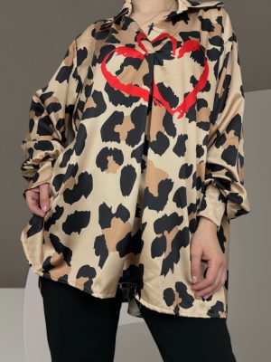 Ασύμμετρη μπλούζα oversize