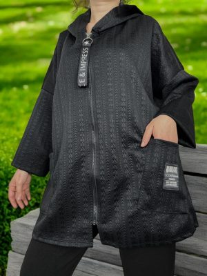 Ζακέτα με Φερμουάρ<br/><small class="dmm_sku">Κωδικός προϊόντος: 5637-μαυρο</small>