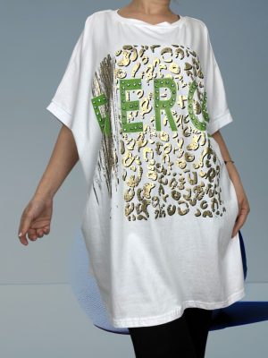 Μπλούζα ελαστική πρασινο FIERCE