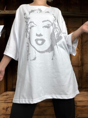 Υπέροχη μπλούζα MARYLIN MONROE