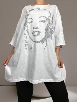 Υπέροχη μπλούζα MARYLIN MONROE