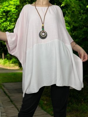 OverSize μπλούζα με κολιέ
