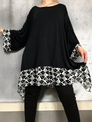 Δροσερή μπλούζα με μύτες<br/><small class="dmm_sku">Κωδικός προϊόντος: 7845-ασπρο</small>