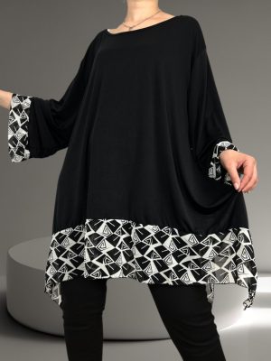 Δροσερή μπλούζα με μύτες<br/><small class="dmm_sku">Κωδικός προϊόντος: 7845-ασπρο</small>