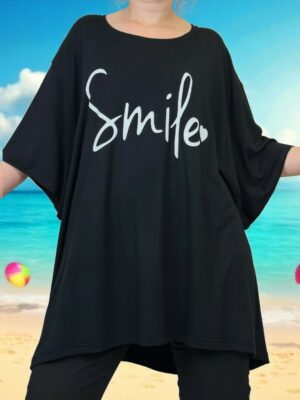 Μπλούζα με Στάμπα SMILE