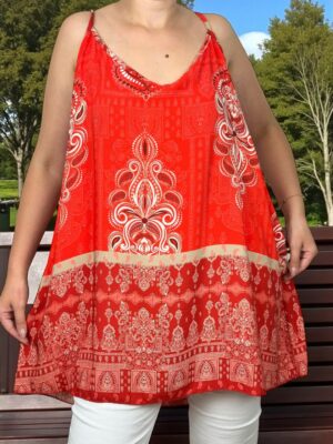 Αέρινη Μπλούζα Τιραντάκι σε Boho Στυλ