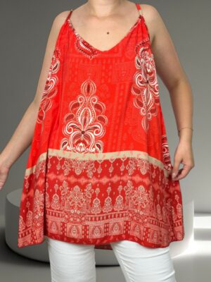 Αέρινη Μπλούζα Τιραντάκι σε Boho Στυλ