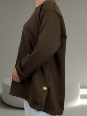 Fashion Baby Φούτερ με Διακοσμητικό Κολιέ