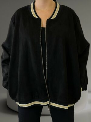 Soft Suede Ζακέτα – Must-Have για Φθινόπωρο<br/><small class="dmm_sku">Κωδικός προϊόντος: 8207-μαυρο</small>