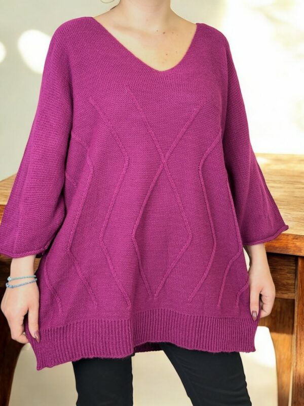 Cosy Glam Πλεκτό πουλόβερ