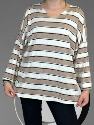 Εντυπωσιακή μπλούζα V