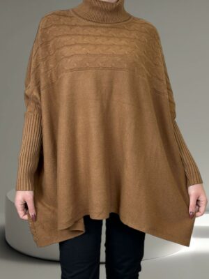 Κομψό ζιβάγκο με πλέξη στο μπροστινό μέρος<br/><small class="dmm_sku">Κωδικός προϊόντος: 8255-ταμπα</small>