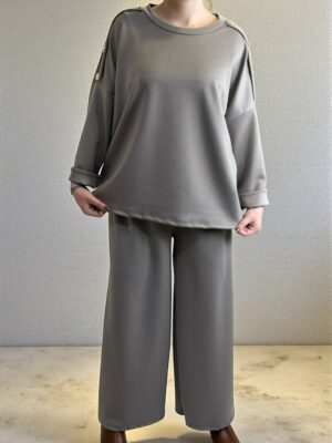 Καθημερινό σετ από απαλό baby φούτερ<br/><small class="dmm_sku">Κωδικός προϊόντος: 8271-πουρου</small>