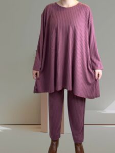 Σετ ριμπ με απαλή  cozy υφή