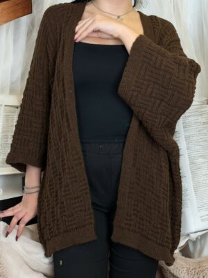 Πλεκτή ζακέτα που χαρίζει στιλ και άνεση