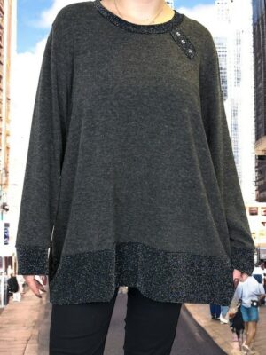 Μπλούζα με χρυσόσκονη λουρέξ για εντυπωσιακές εμφανίσεις