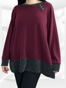 Μπλούζα με χρυσόσκονη λουρέξ για εντυπωσιακές εμφανίσεις