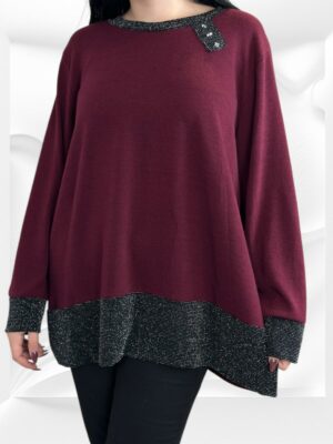 Μπλούζα με χρυσόσκονη λουρέξ για εντυπωσιακές εμφανίσεις