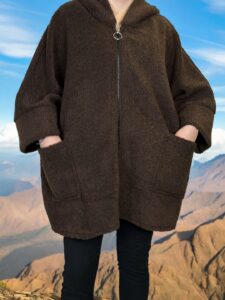 PLUS SIZE Ζακέτα Προβατάκι με Στιλ και Ζεστασιά