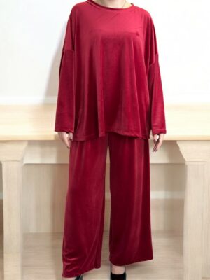 Βελούδινο Σετ με Απαλή Υφή