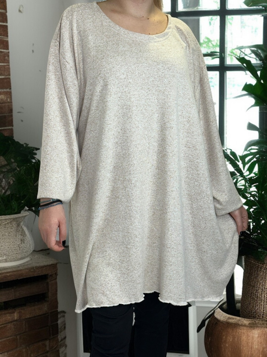 Μπλουζοφόρεμα με σχέδιο ζιγκ-ζαγκ Μπλουζοφόρεμα με σχέδιο ζιγκ-ζαγκ