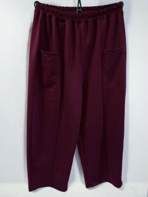 Άνετο Σαλβάρι με Τσέπες για Καθημερινά Looks<br/><small class="dmm_sku">Κωδικός προϊόντος: 8212-μπορντο</small>