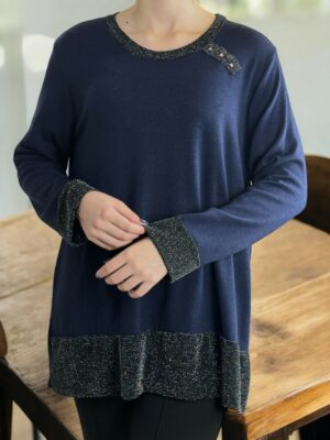 Μπλούζα με χρυσόσκονη λουρέξ για εντυπωσιακές εμφανίσεις