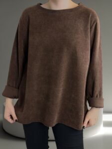 Κοτλέ μπλούζα