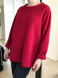 Κοτλέ μπλούζα