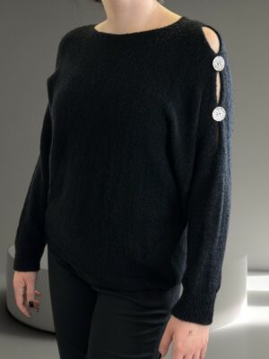 Πουλόβερ μακρύ με ανοίγματα