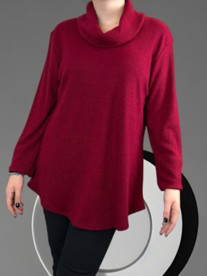 Μπλούζα  με χαλαρό ζιβάγκο