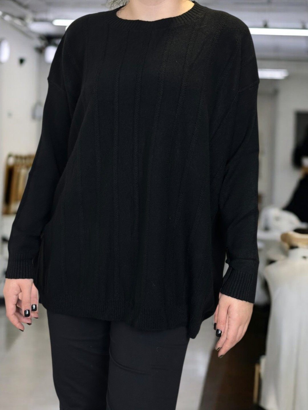 Πλεκτό Πουλόβερ Casual Comfort Πλεκτό Πουλόβερ Casual Comfort