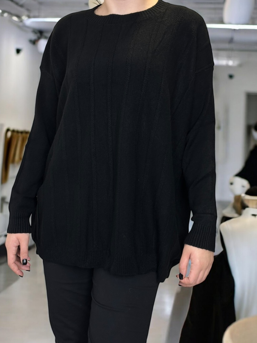 Πλεκτό Πουλόβερ Casual Comfort Πλεκτό Πουλόβερ Casual Comfort