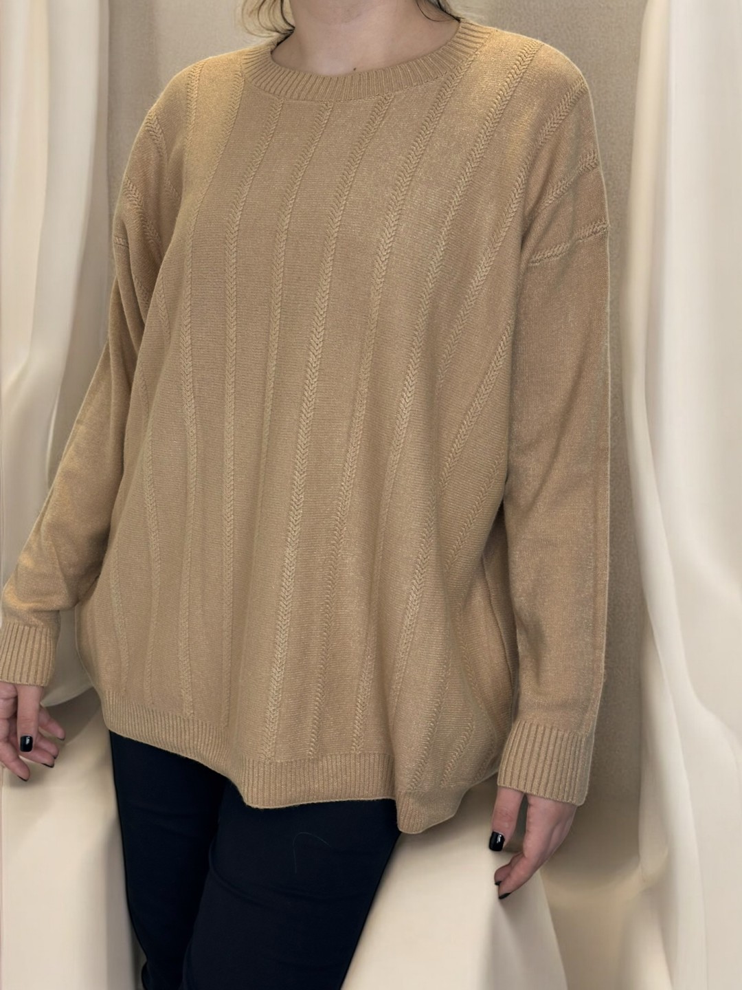 Πλεκτό Πουλόβερ Casual Comfort Πλεκτό Πουλόβερ Casual Comfort