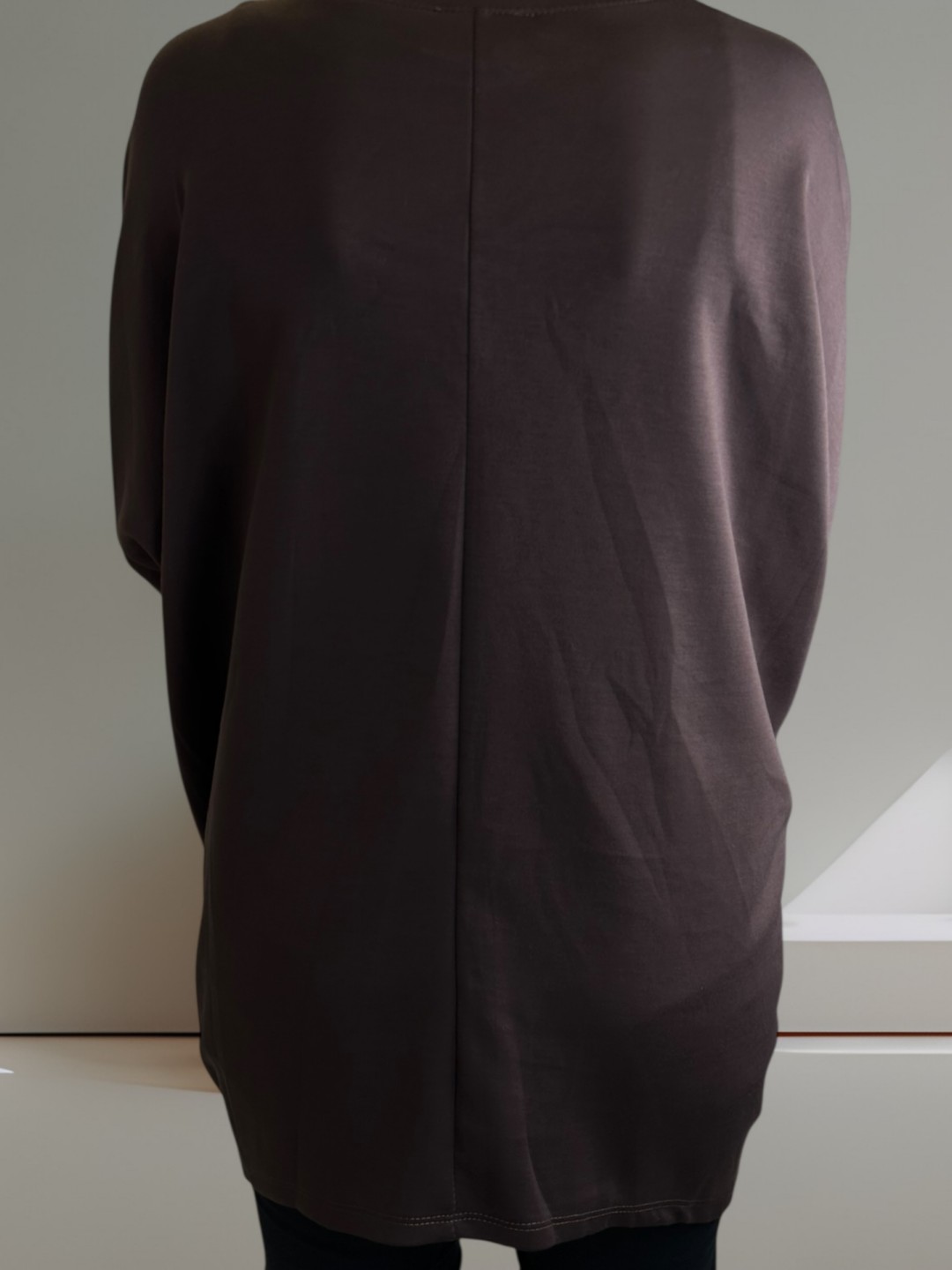 Casual μπλουζοφόρεμα με διακοσμητικά φερμουάρ Casual μπλουζοφόρεμα με διακοσμητικά φερμουάρ