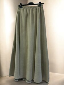 Φούστα κοτλέ με λάστιχο για καθημερινό στιλ