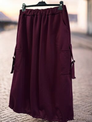 Γυναικεία φούστα cargo με τσέπες