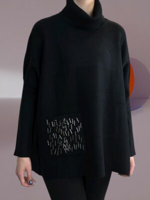 Ζιβάγκο με εντυπωσιακή τσέπη παγιέτας