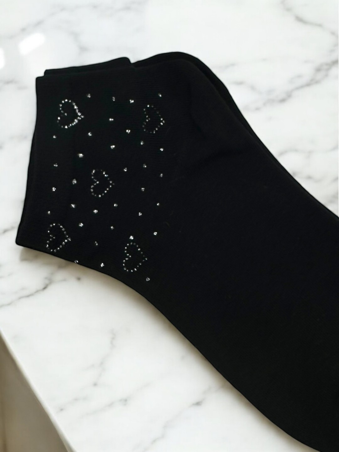 Κάλτσες με Στρας Heart Shine Κάλτσες με Στρας Heart Shine