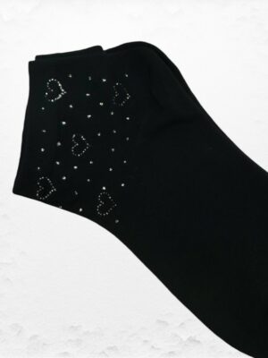 Κάλτσες με Στρας Heart Shine<br/><small class="dmm_sku">Κωδικός προϊόντος: 8515-καρδουλα</small>