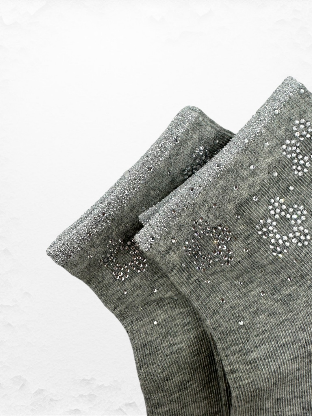 Κάλτσες με Στρας Λουλουδάτο Στυλ Κάλτσες με Στρας Λουλουδάτο Στυλ