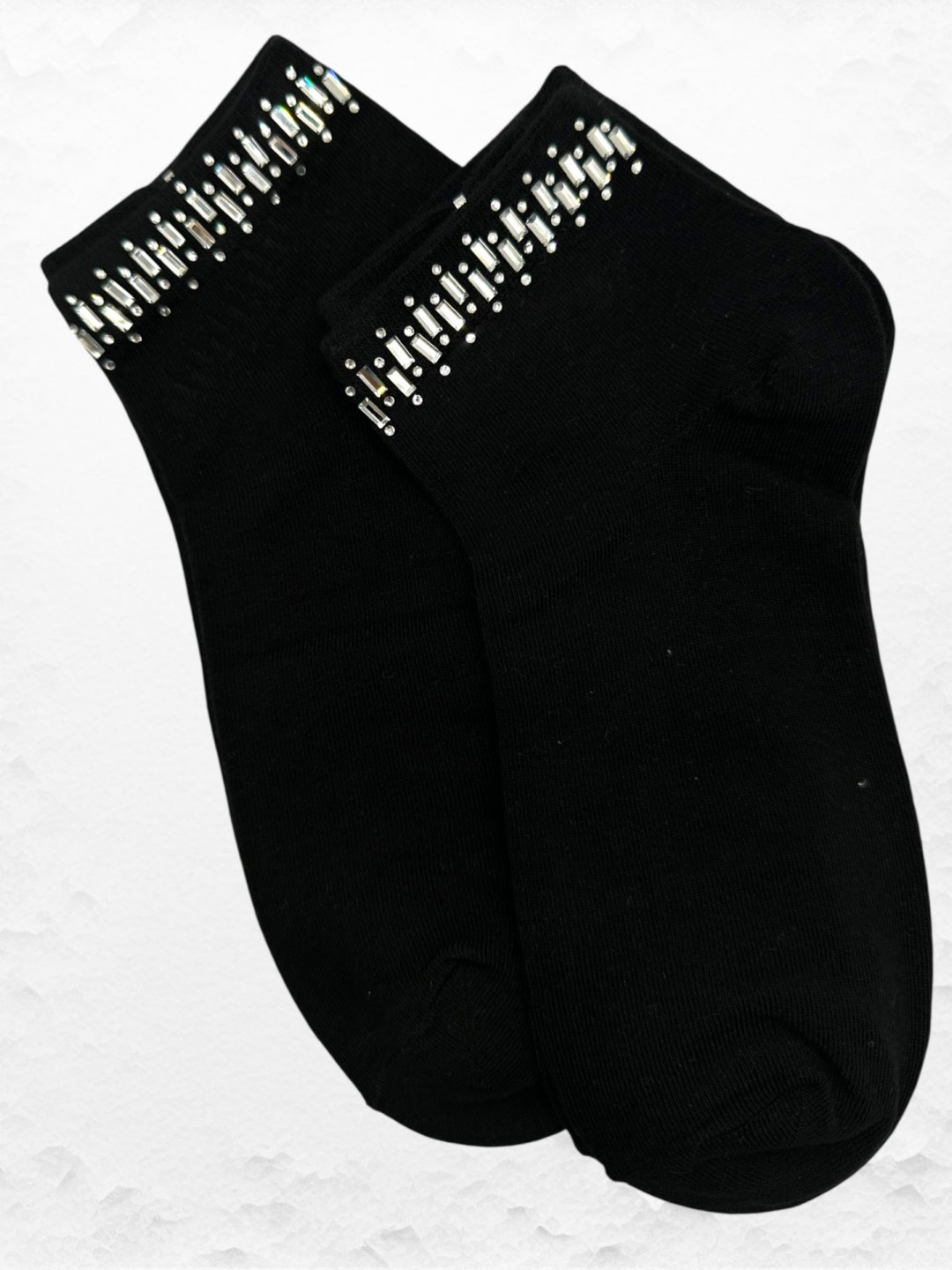 Κάλτσες με Τετράγωνα Στρας Bold Crystal Κάλτσες με Τετράγωνα Στρας Bold Crystal