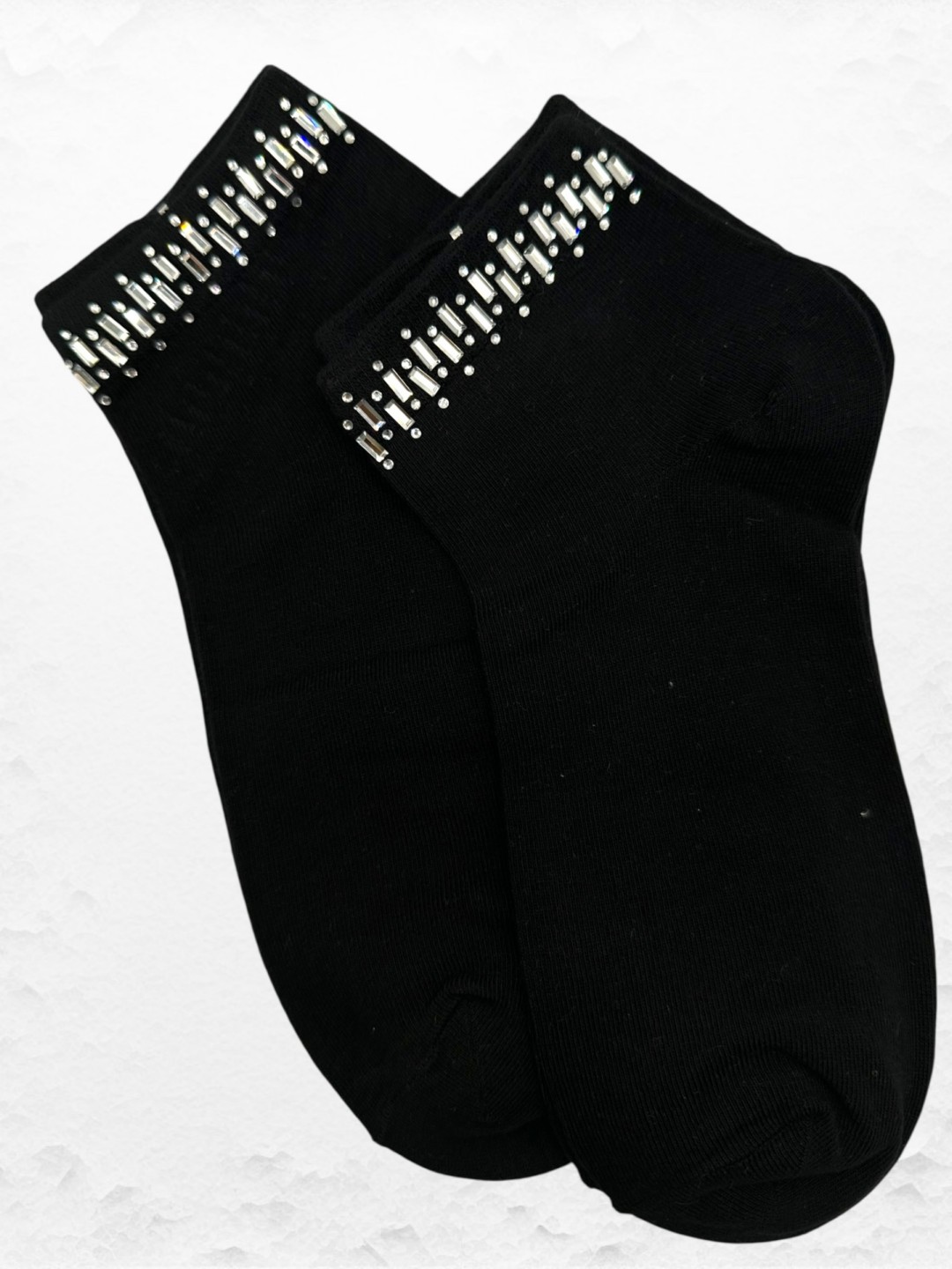 Κάλτσες με Τετράγωνα Στρας Bold Crystal Κάλτσες με Τετράγωνα Στρας Bold Crystal