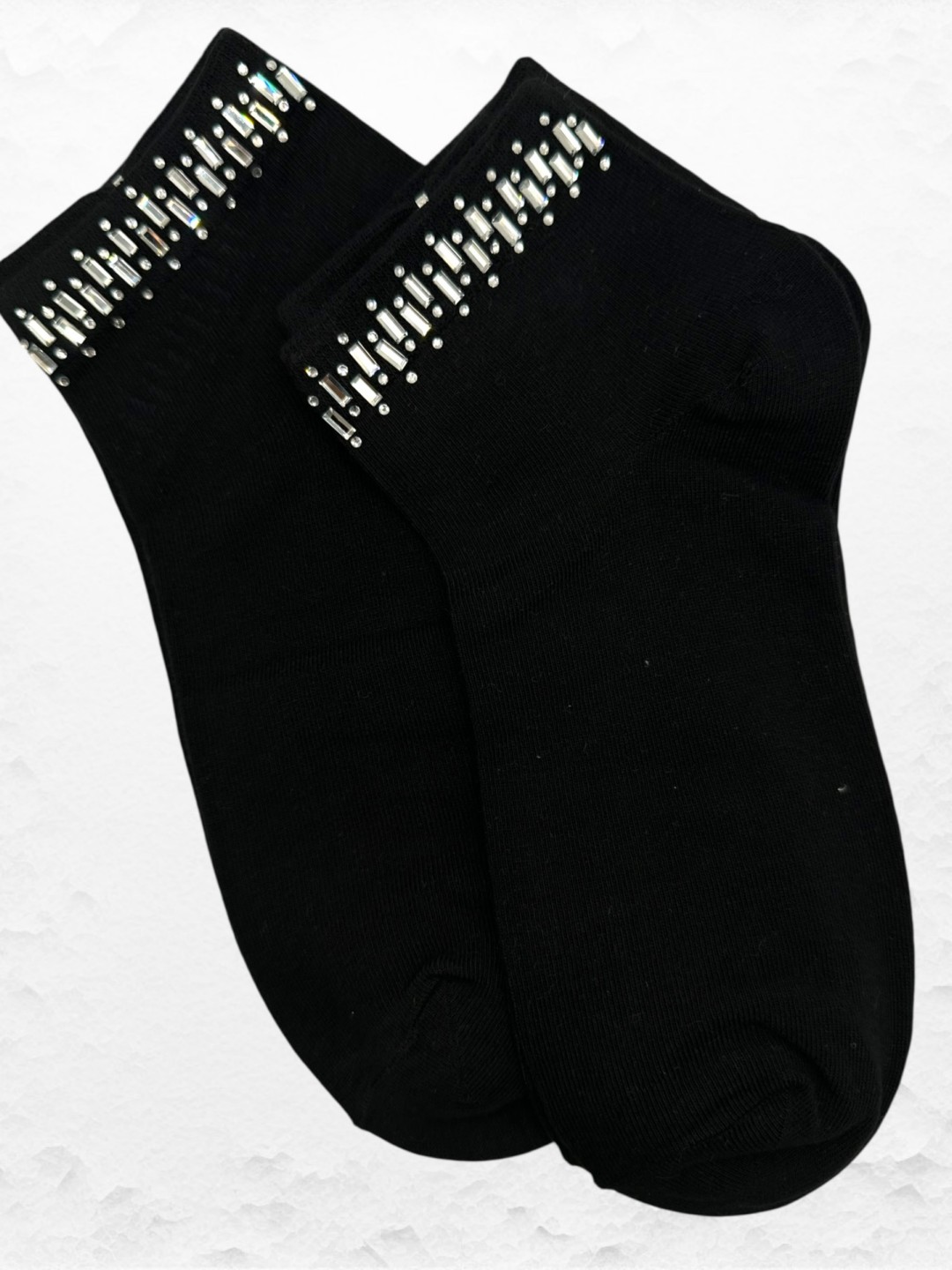 Κάλτσες με Τετράγωνα Στρας Bold Crystal Κάλτσες με Τετράγωνα Στρας Bold Crystal